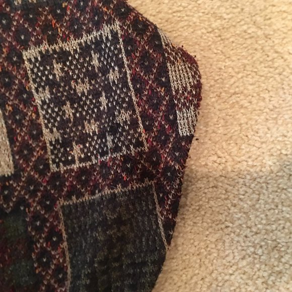 Mark Shale Men's XL Crewneck Geometric Sweater - Picture 2 of 4